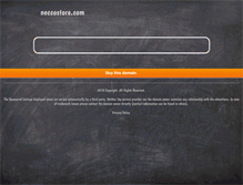 Tablet Screenshot of neccostore.com